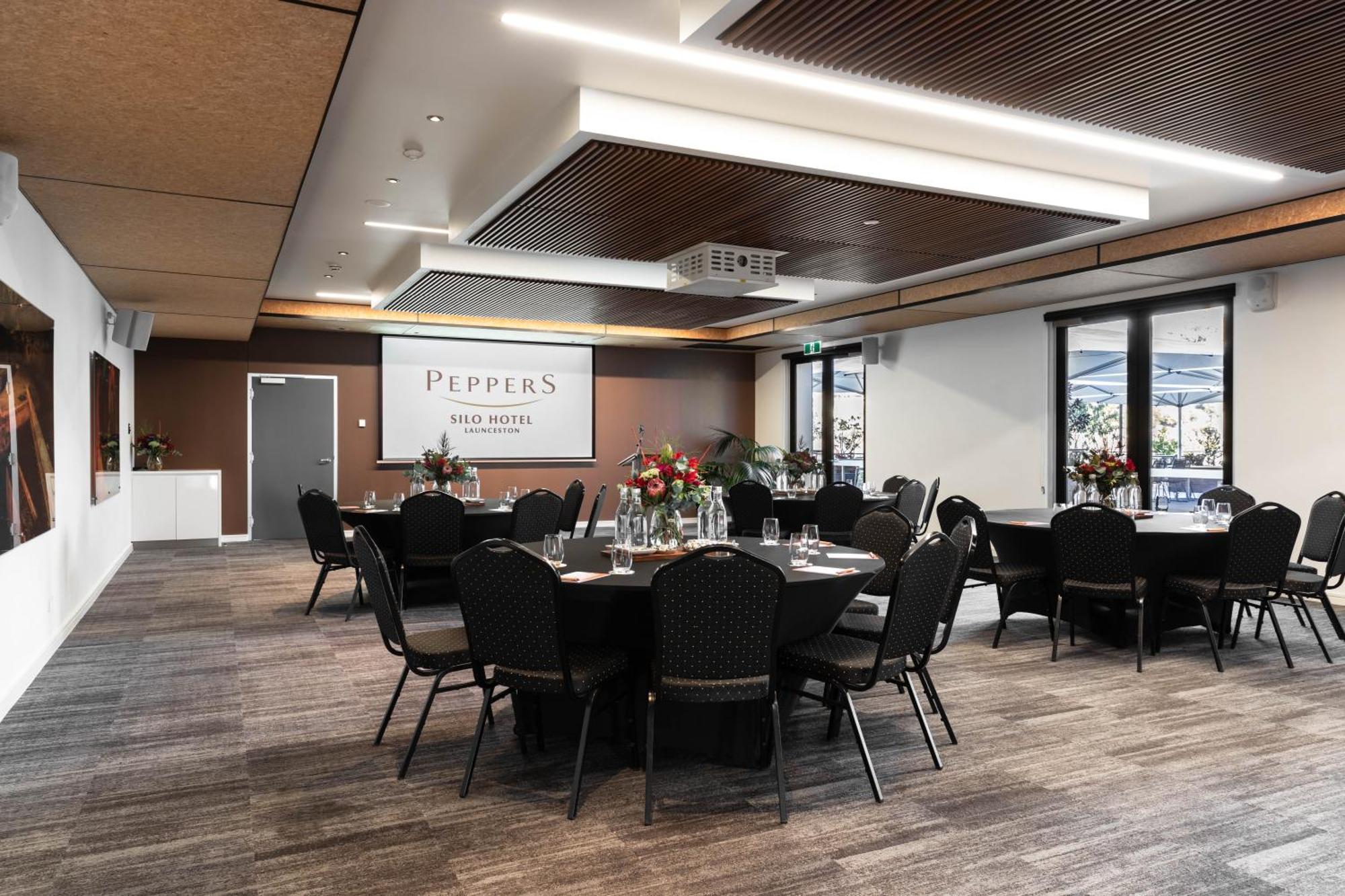 Peppers Silo Hotel Launceston Bagian luar foto The Boardroom at the Pepper Institute on the campus of Texas Tech University